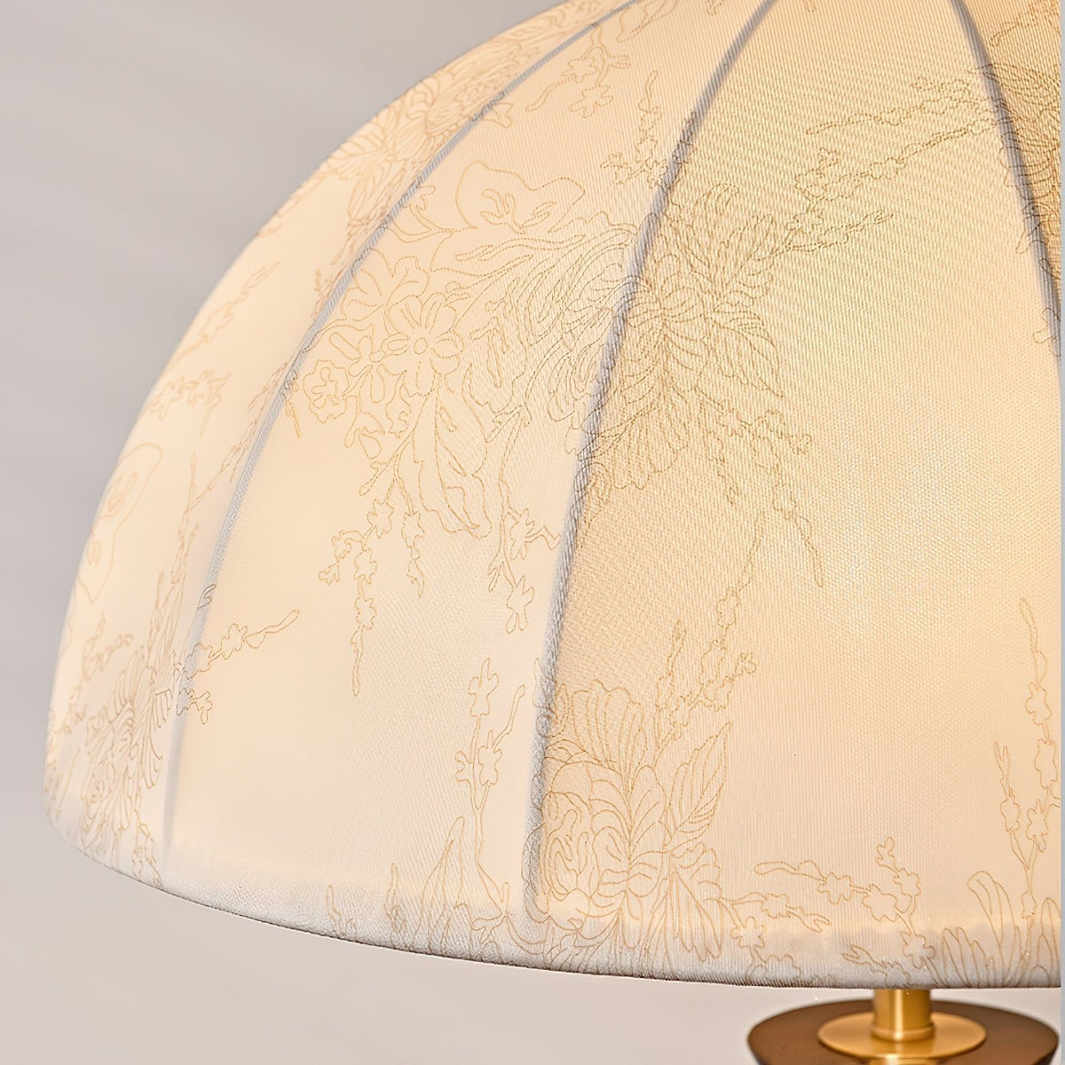 Syliora lámpara de pie Vintage de madera