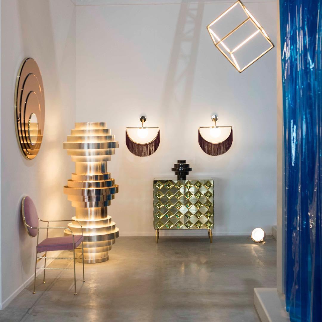 Wink aplique de pared con borlas