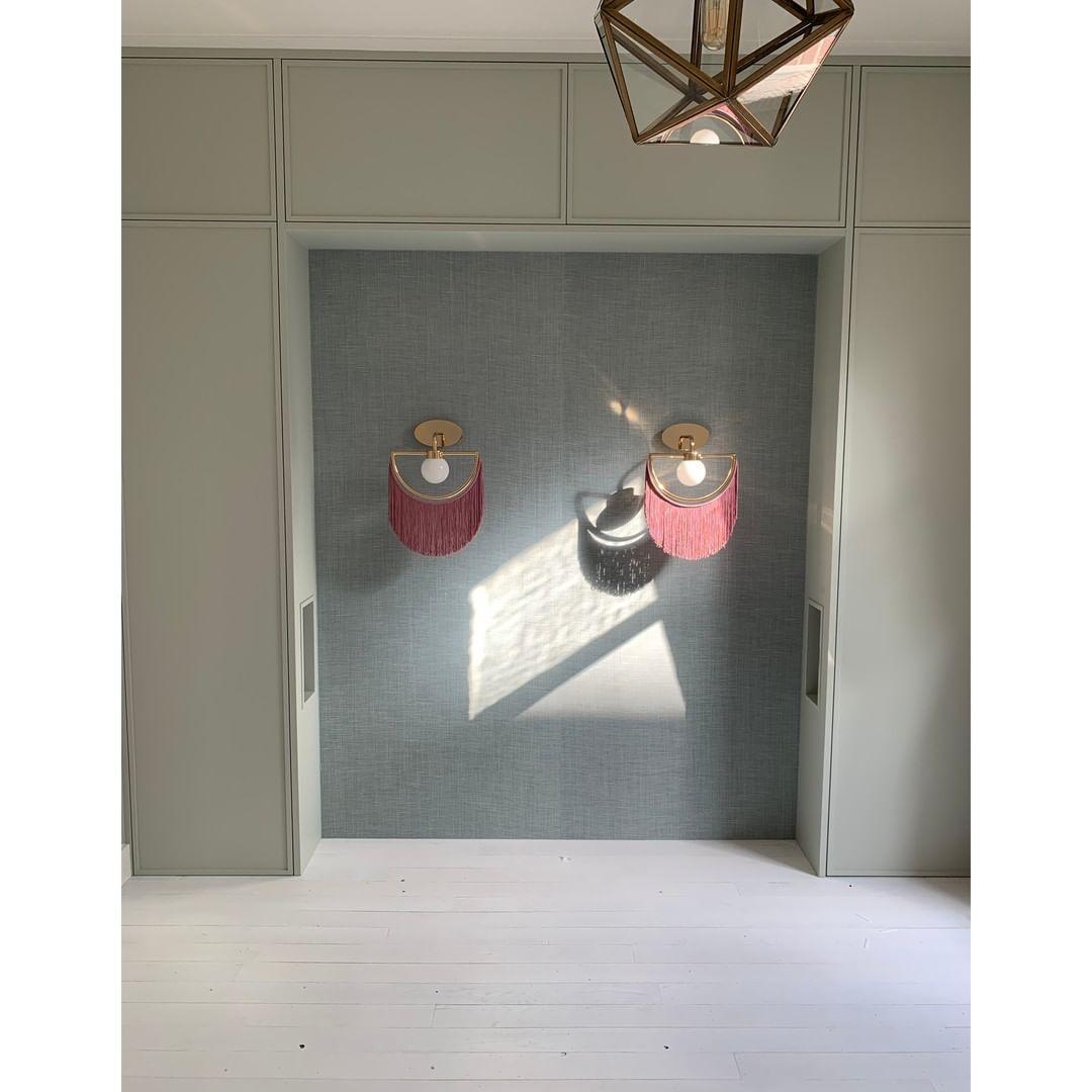 Wink aplique de pared con borlas