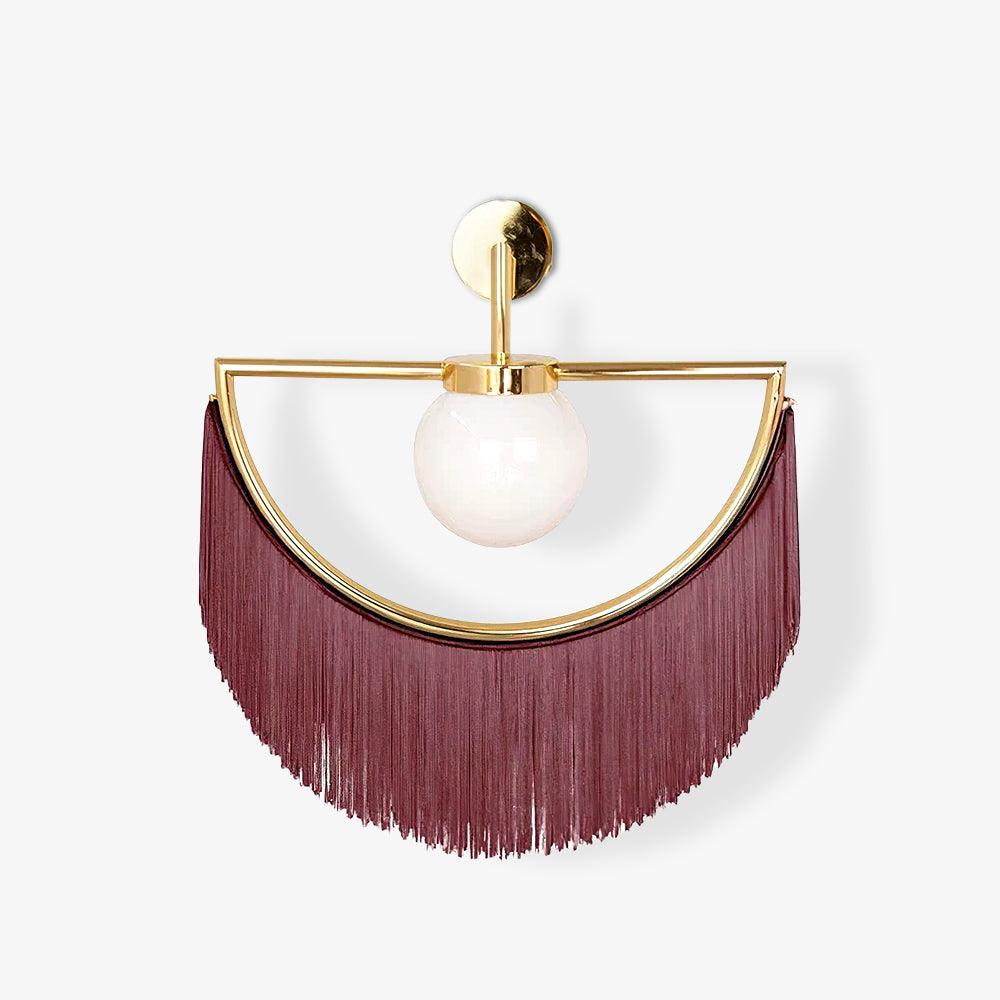 Wink aplique de pared con borlas