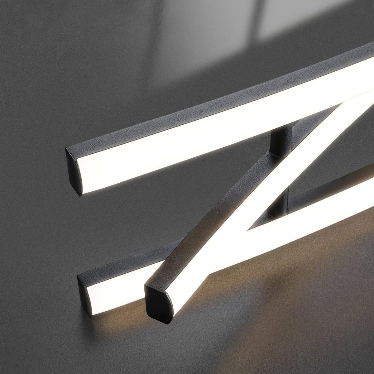 Curinis lámpara de araña moderna minimalista con arte LED