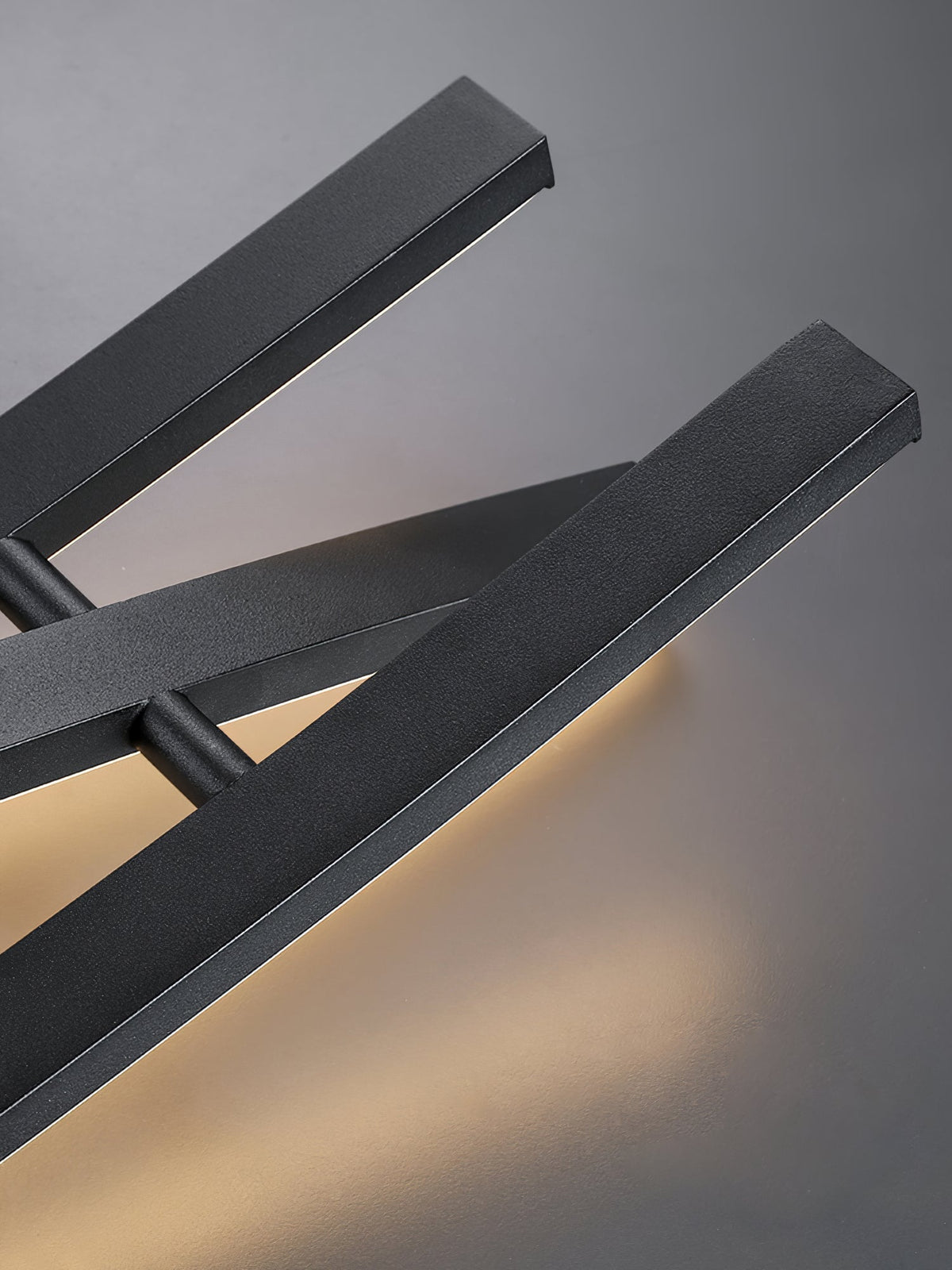 Curinis lámpara de araña moderna minimalista con arte LED