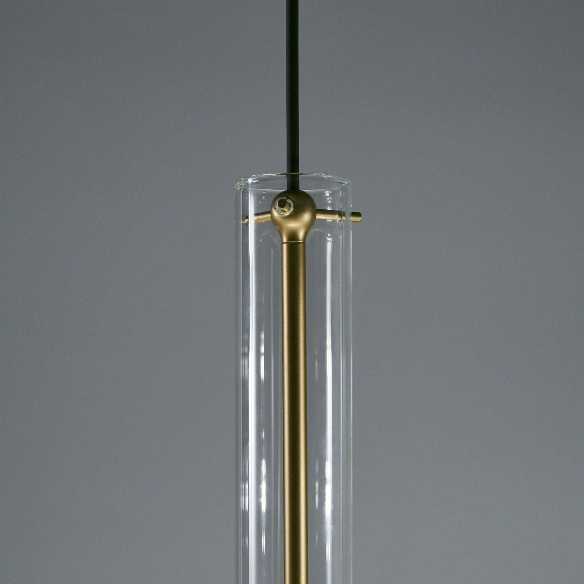 Sarenol lámpara colgante de vidrio industrial glam