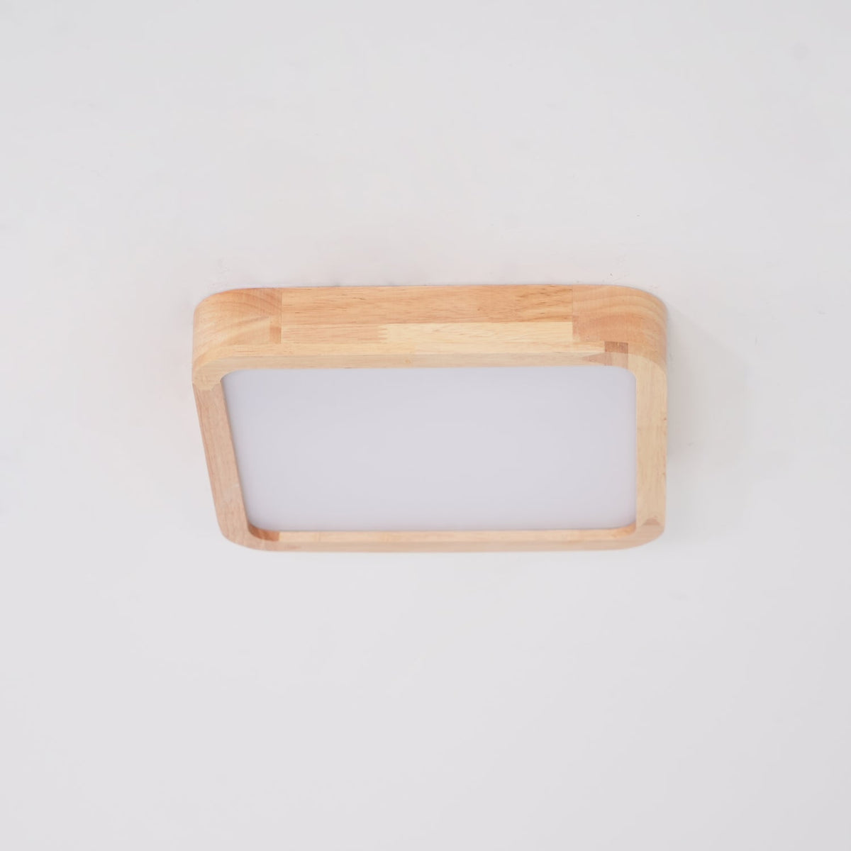 Aldalaya lámpara de techo Geométrica LED de madera