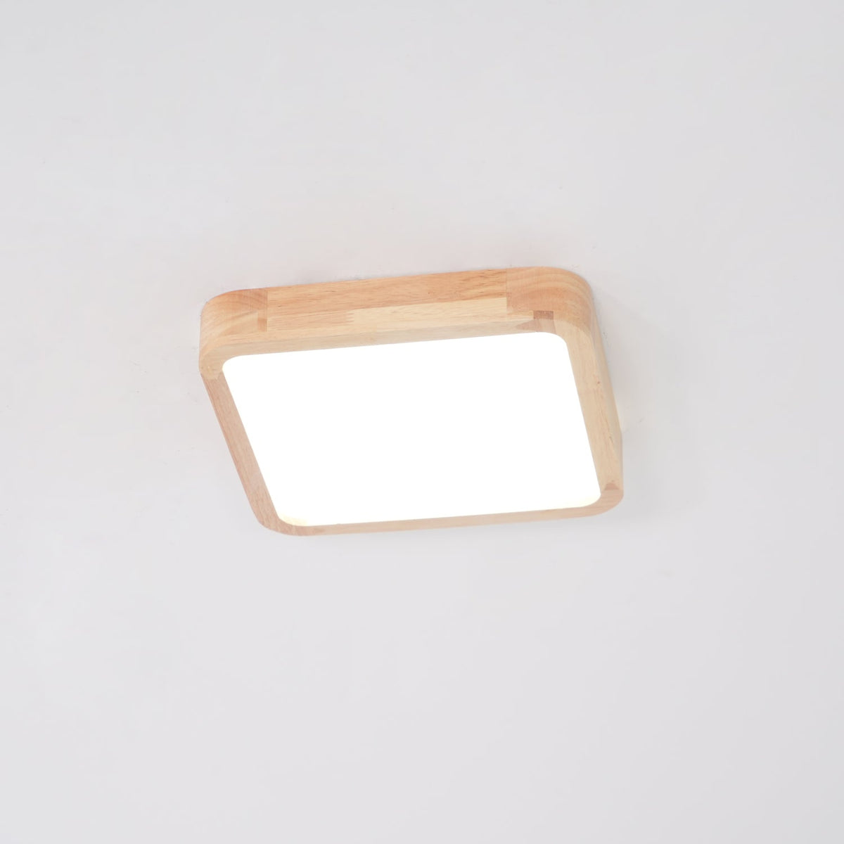 Aldalaya lámpara de techo Geométrica LED de madera