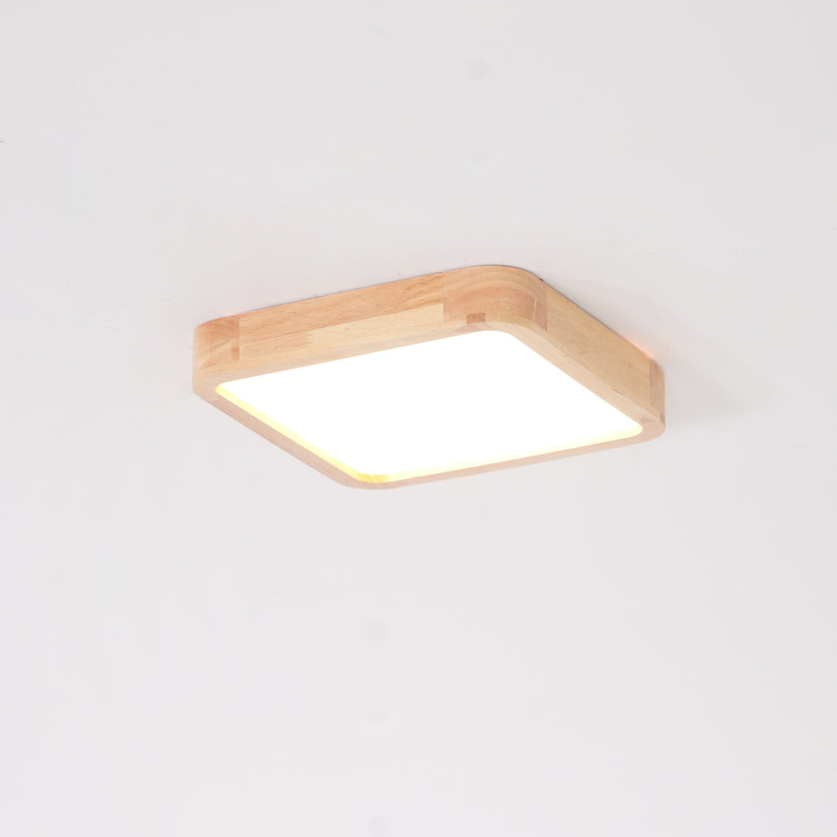 Aldalaya lámpara de techo Geométrica LED de madera