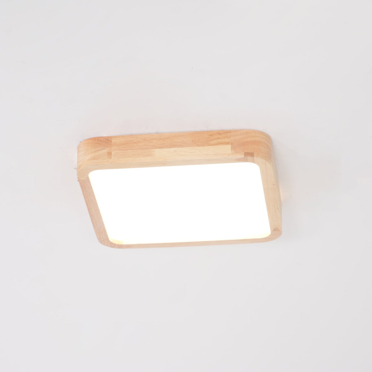 Aldalaya lámpara de techo Geométrica LED de madera