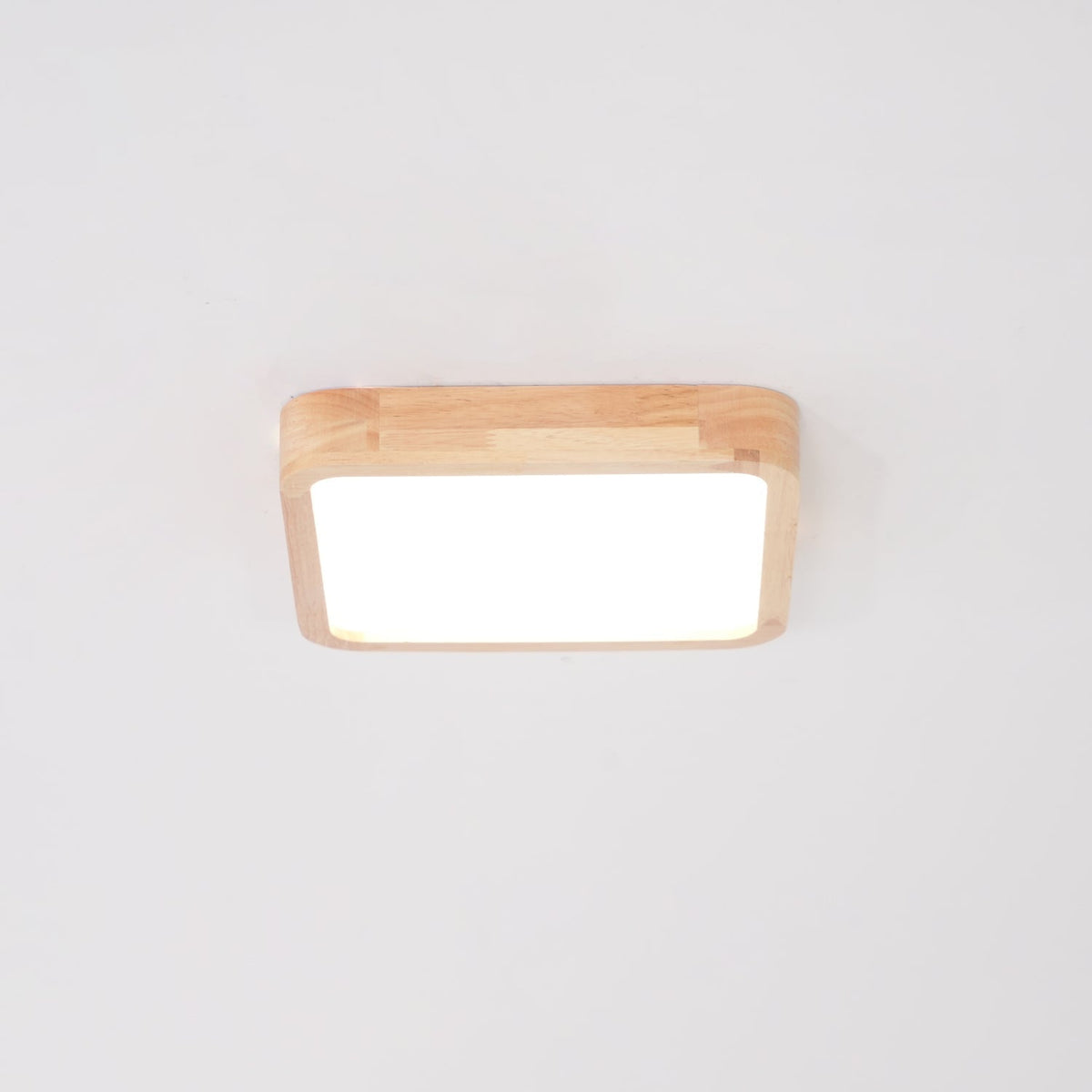 Aldalaya lámpara de techo Geométrica LED de madera