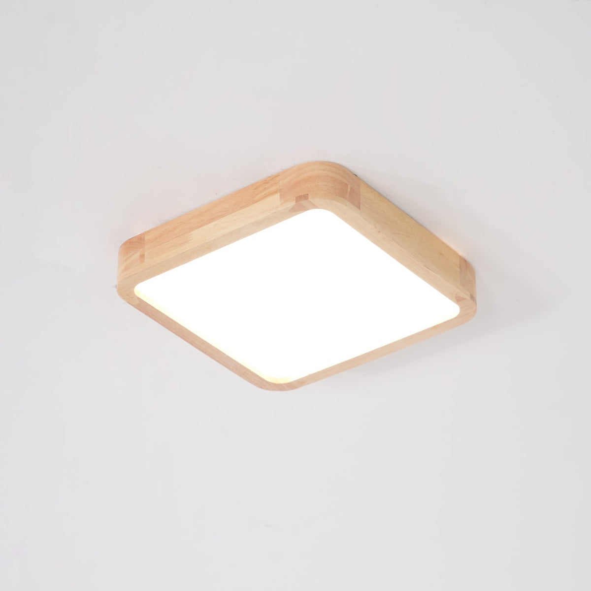 Aldalaya lámpara de techo Geométrica LED de madera