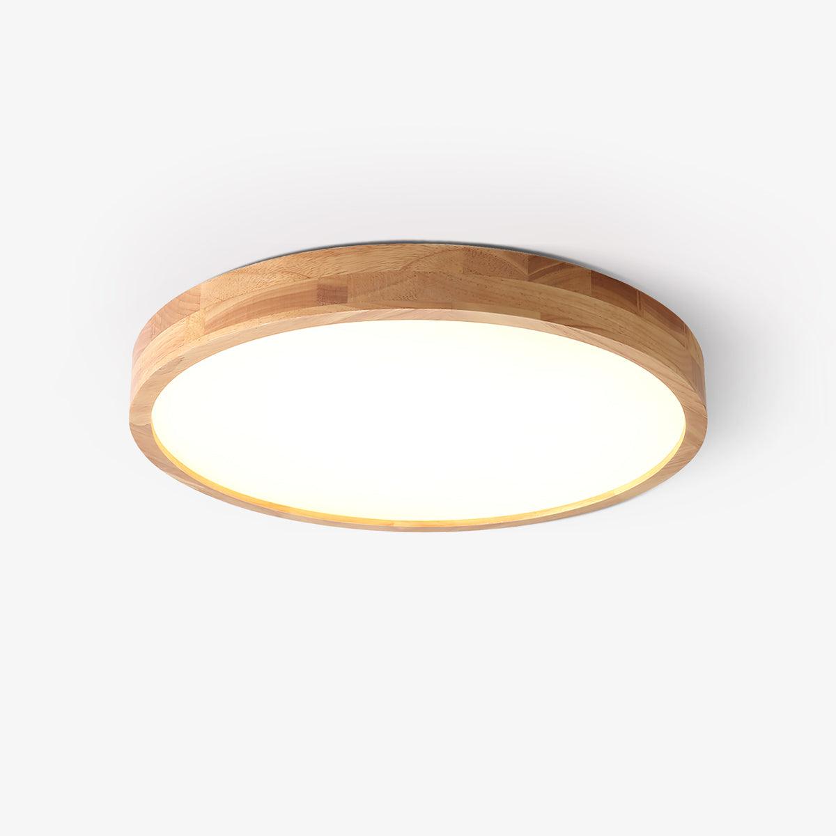 Aldalaya lámpara de techo Geométrica LED de madera