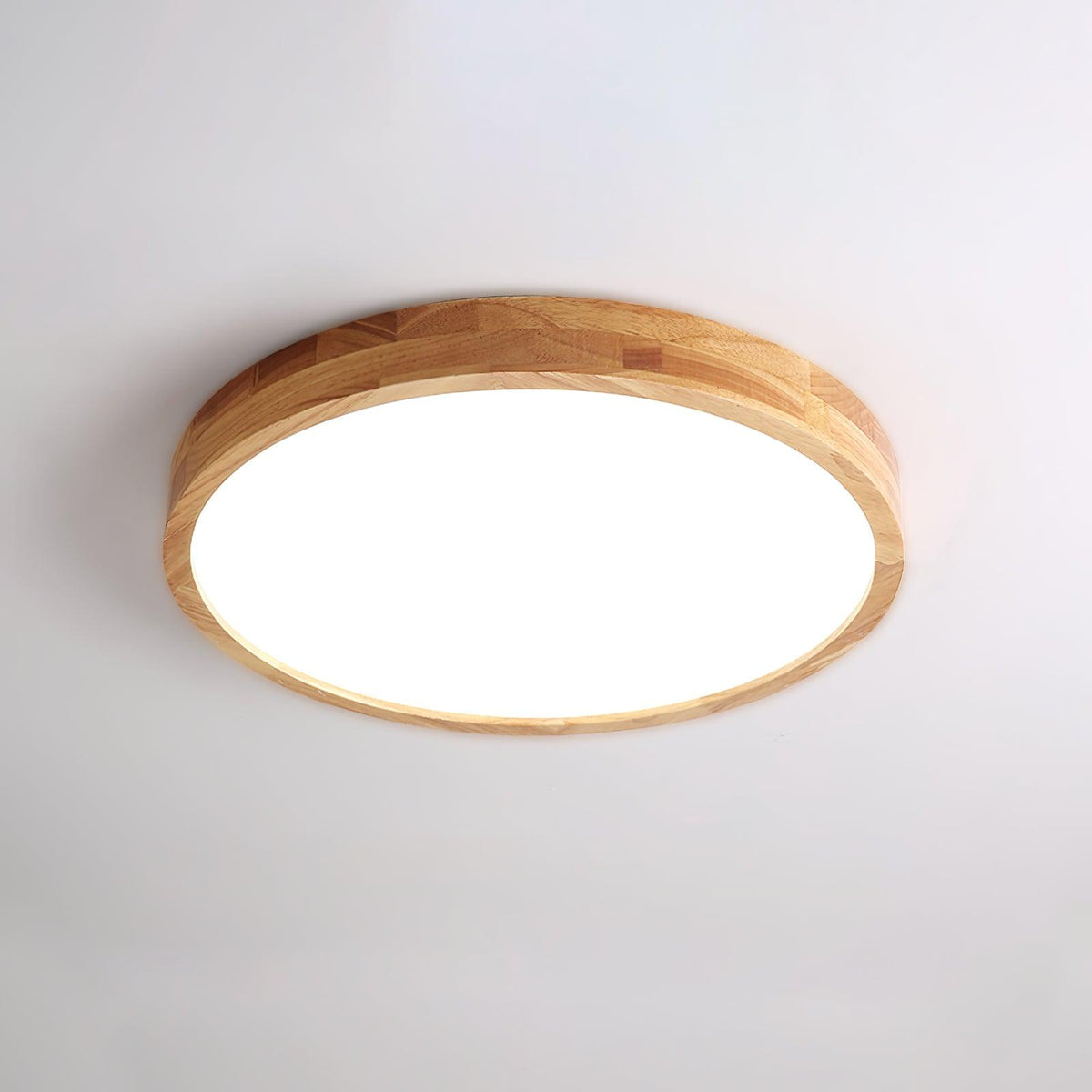 Aldalaya lámpara de techo Geométrica LED de madera
