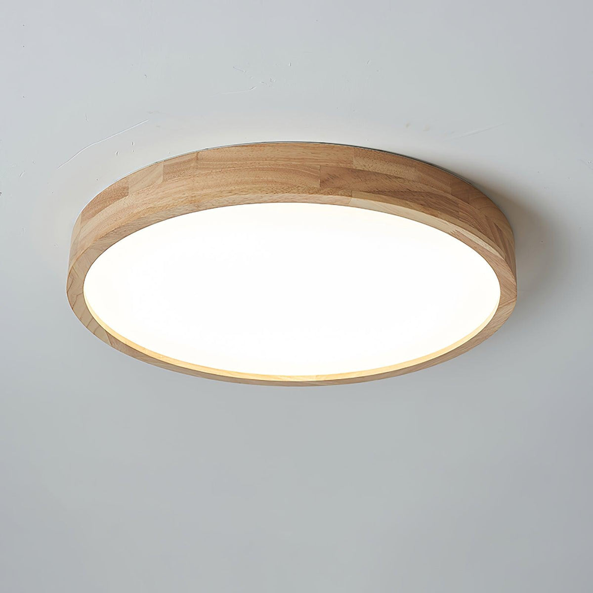 Aldalaya lámpara de techo Geométrica LED de madera