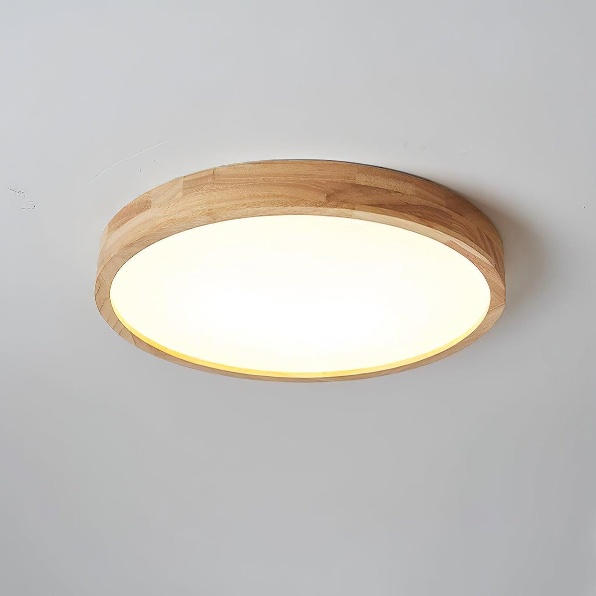 Aldalaya lámpara de techo Geométrica LED de madera