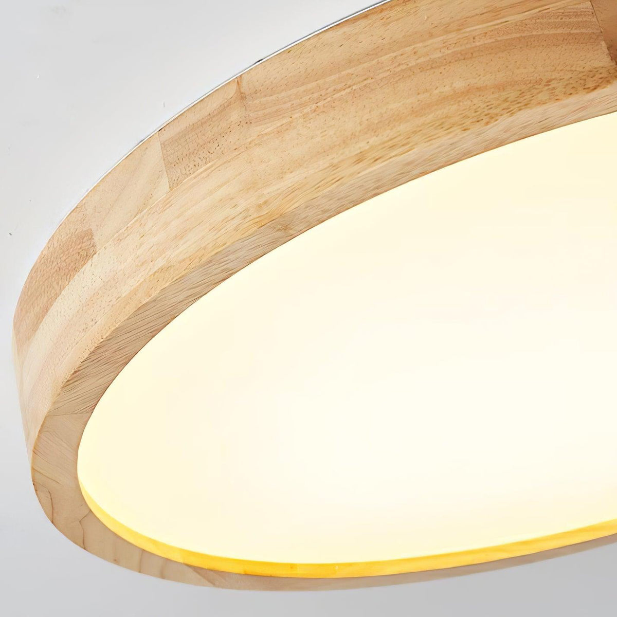 Aldalaya lámpara de techo Geométrica LED de madera