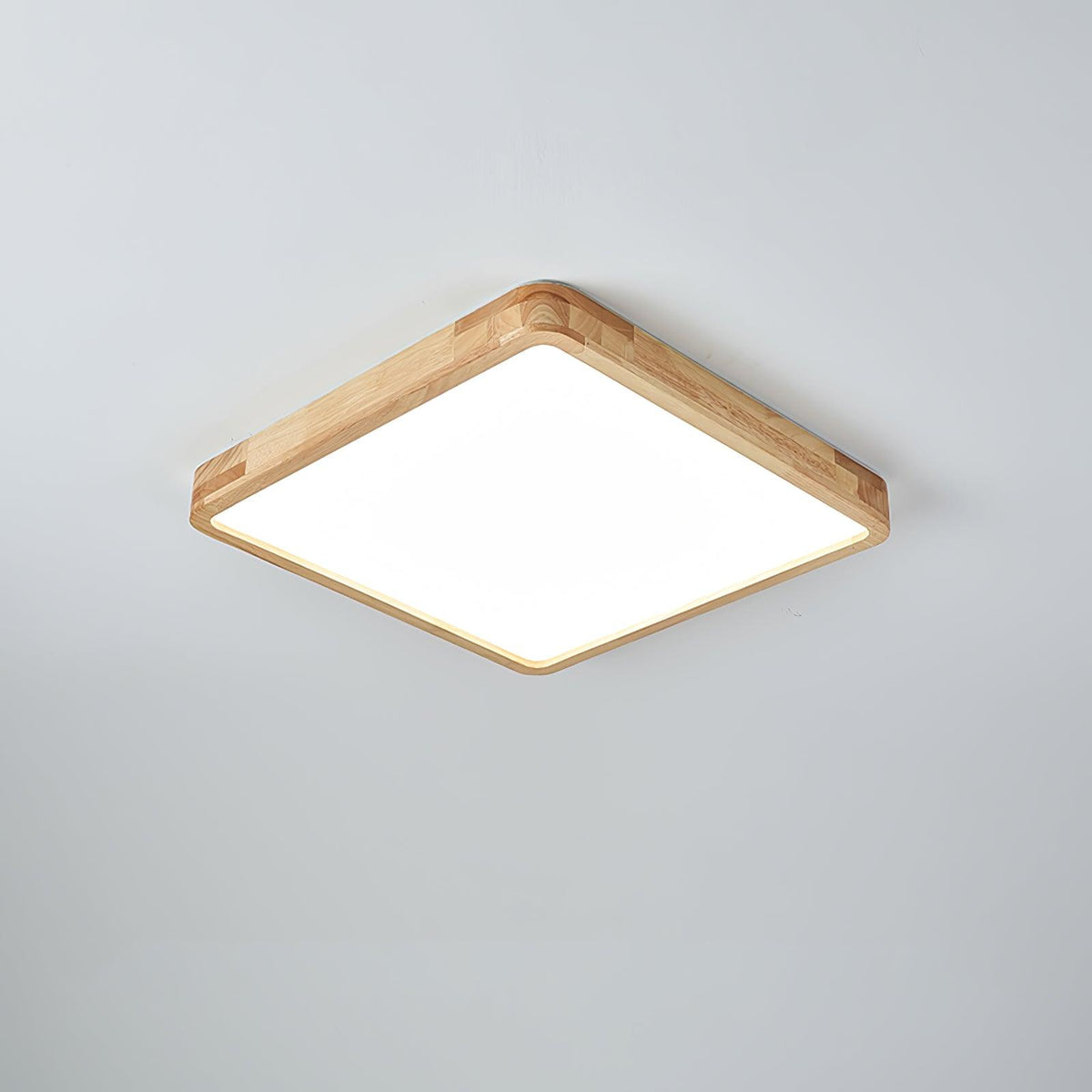 Aldalaya lámpara de techo Geométrica LED de madera