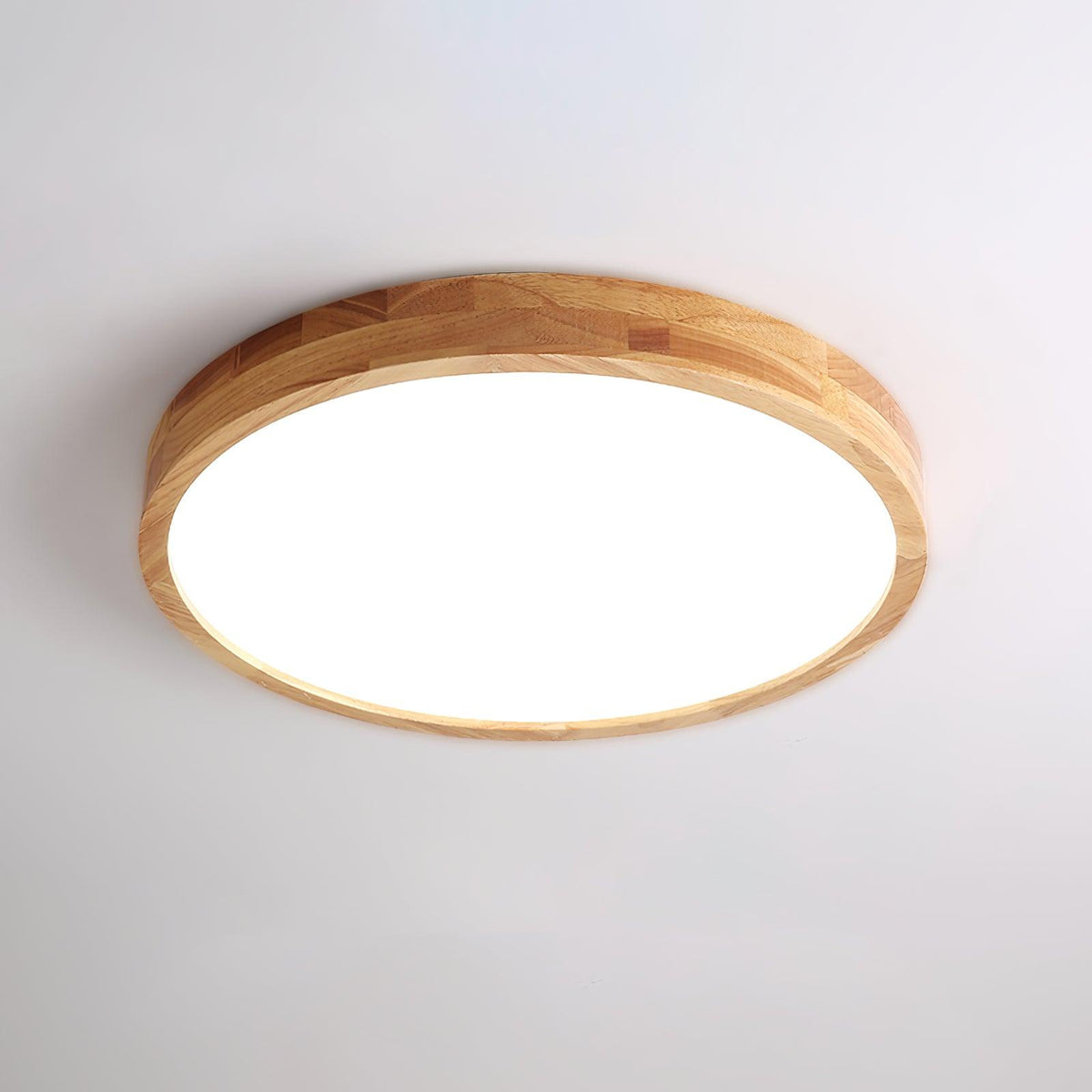 Aldalaya lámpara de techo Geométrica LED de madera