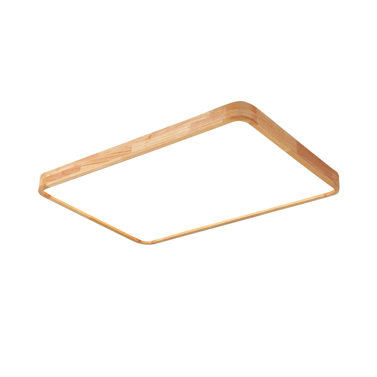 Aldalaya lámpara de techo Geométrica LED de madera