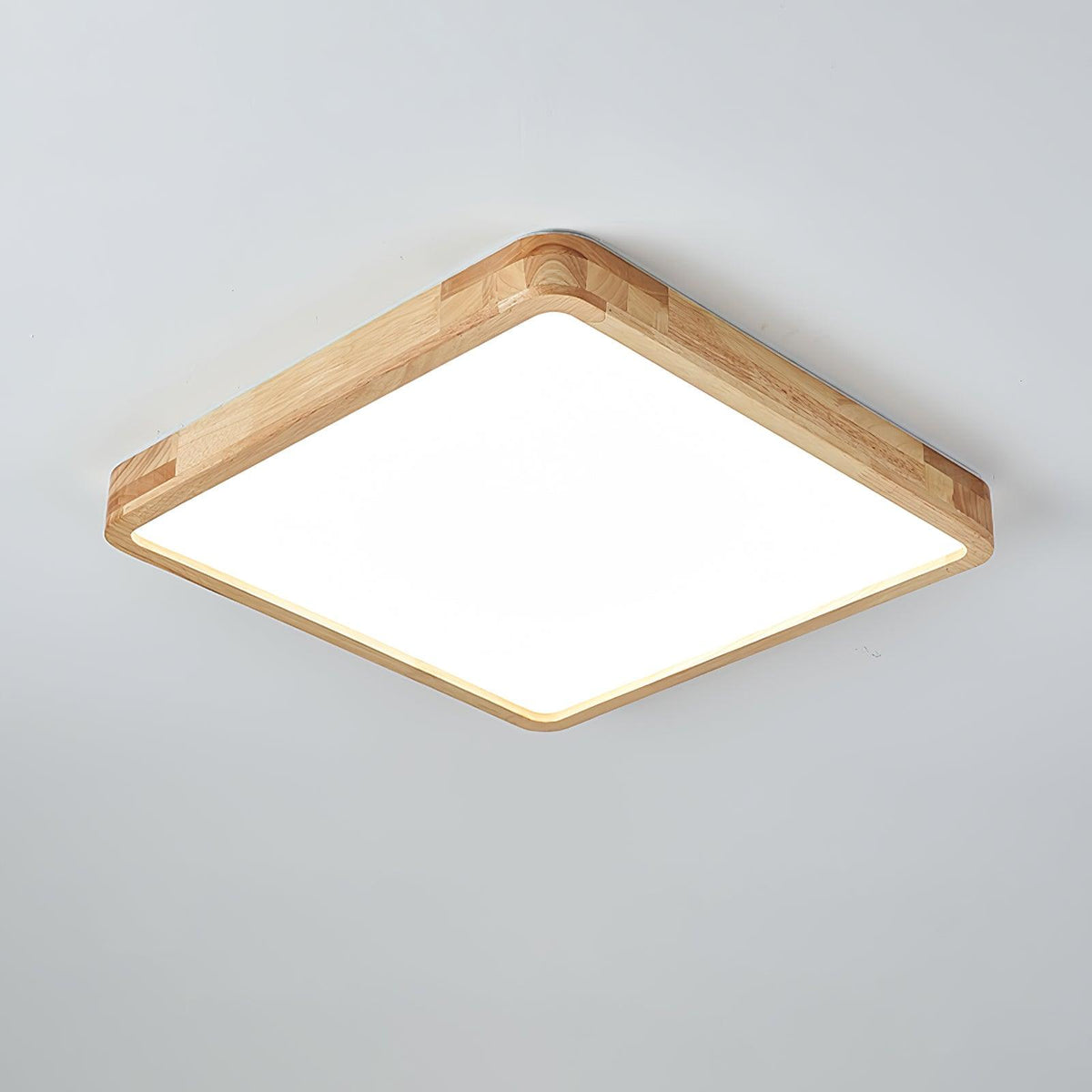 Aldalaya lámpara de techo Geométrica LED de madera