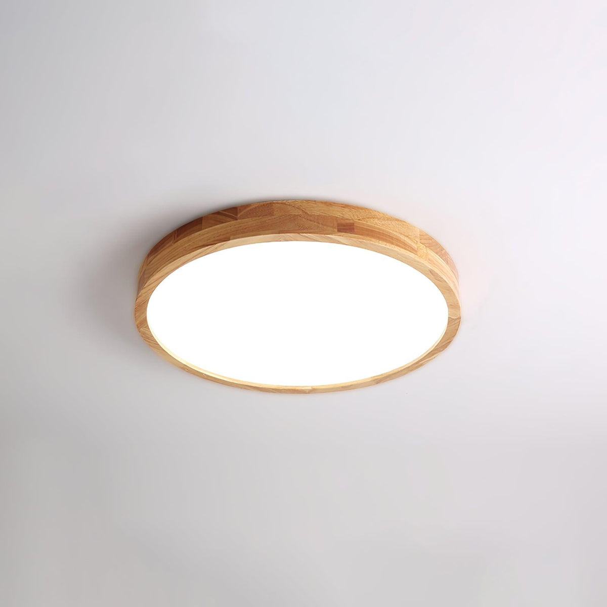 Aldalaya lámpara de techo Geométrica LED de madera