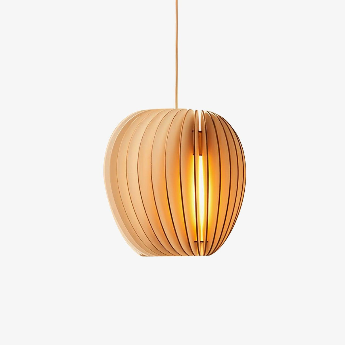 Jior lámpara colgante de madera elegancia Orb única