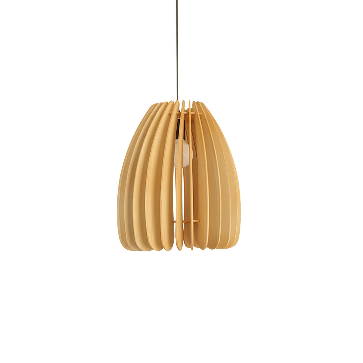 Jior lámpara colgante de madera elegancia Orb única
