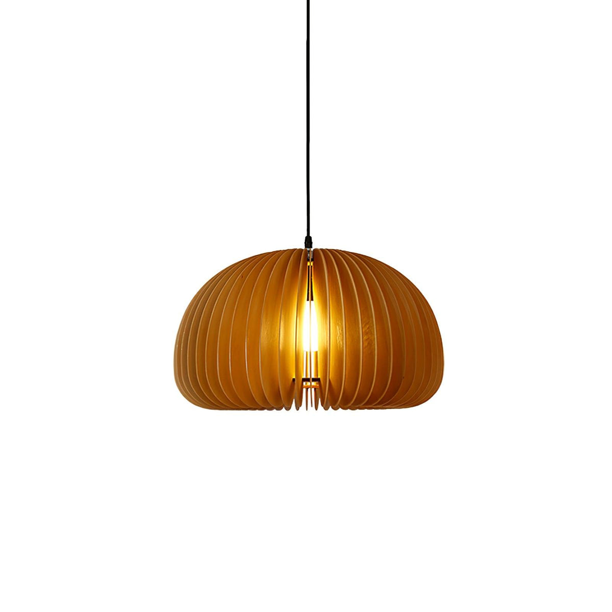 Jior lámpara colgante de madera elegancia Orb única