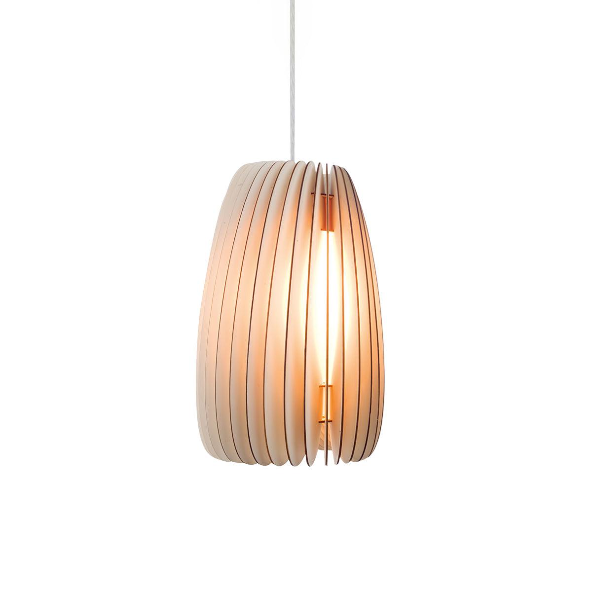 Jior lámpara colgante de madera elegancia Orb única