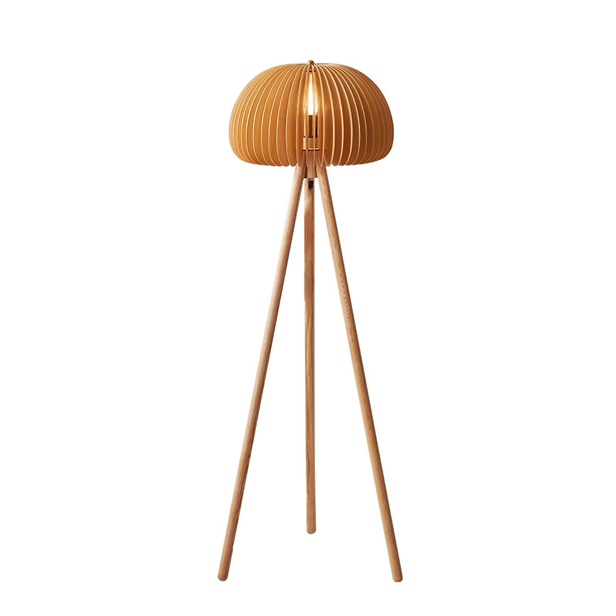 Zetalyre lámpara de pie de madera
