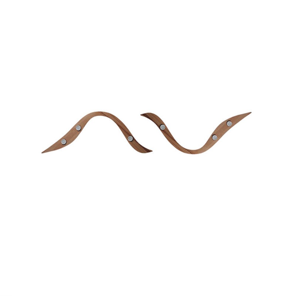 Queral lámpara colgante Flow minimalista de madera