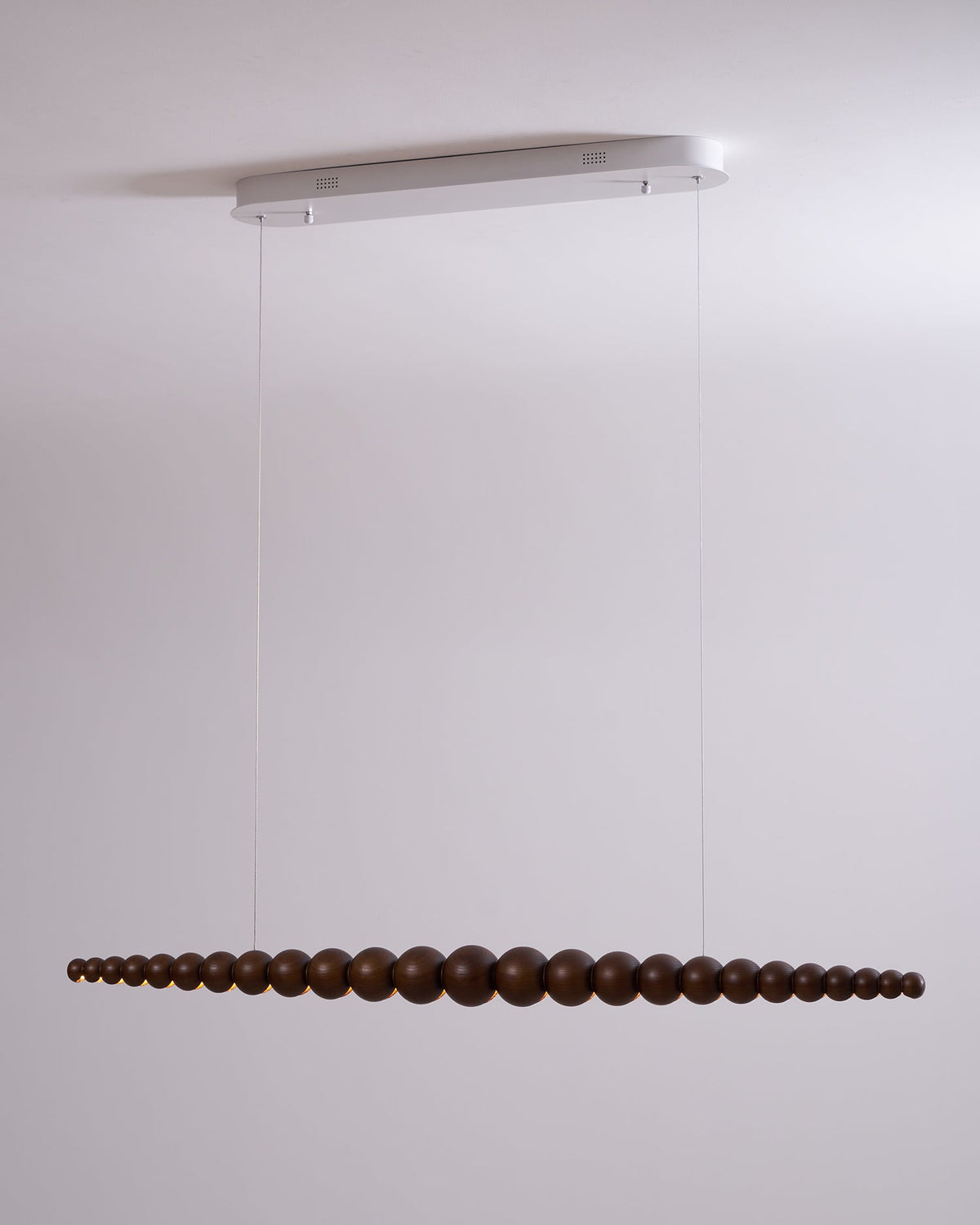 Orlanre lámpara colgante de madera minimalista