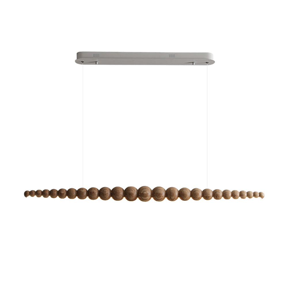 Orlanre lámpara colgante de madera minimalista