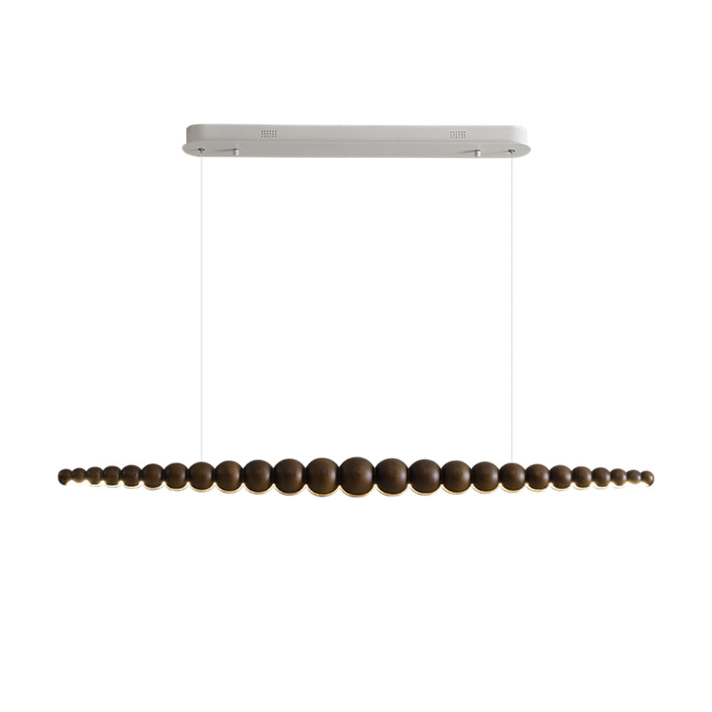Orlanre lámpara colgante de madera minimalista