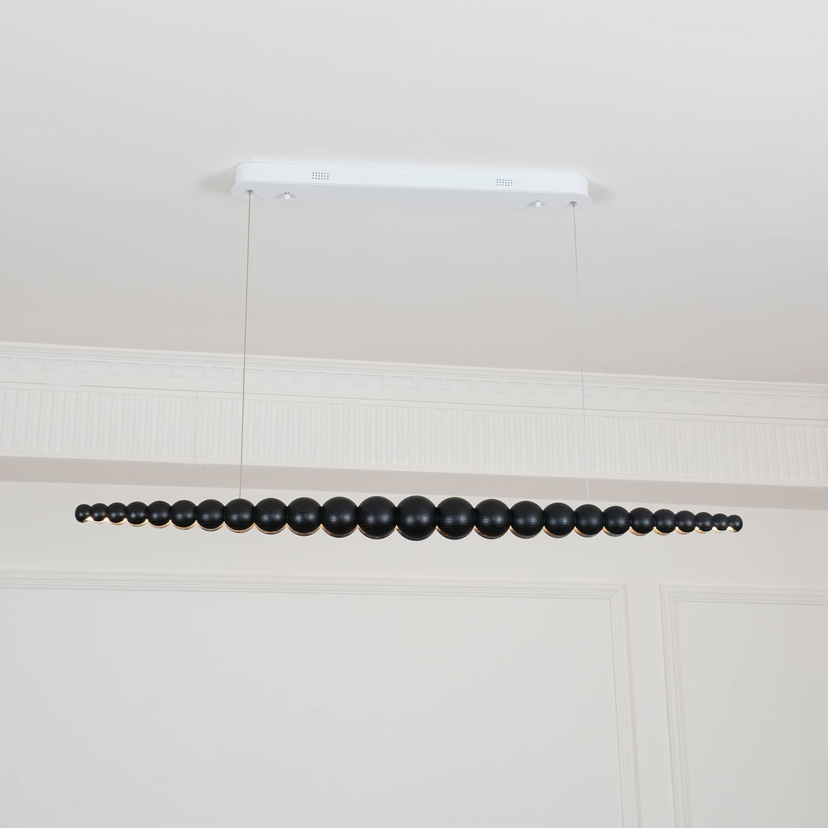 Orlanre lámpara colgante de madera minimalista