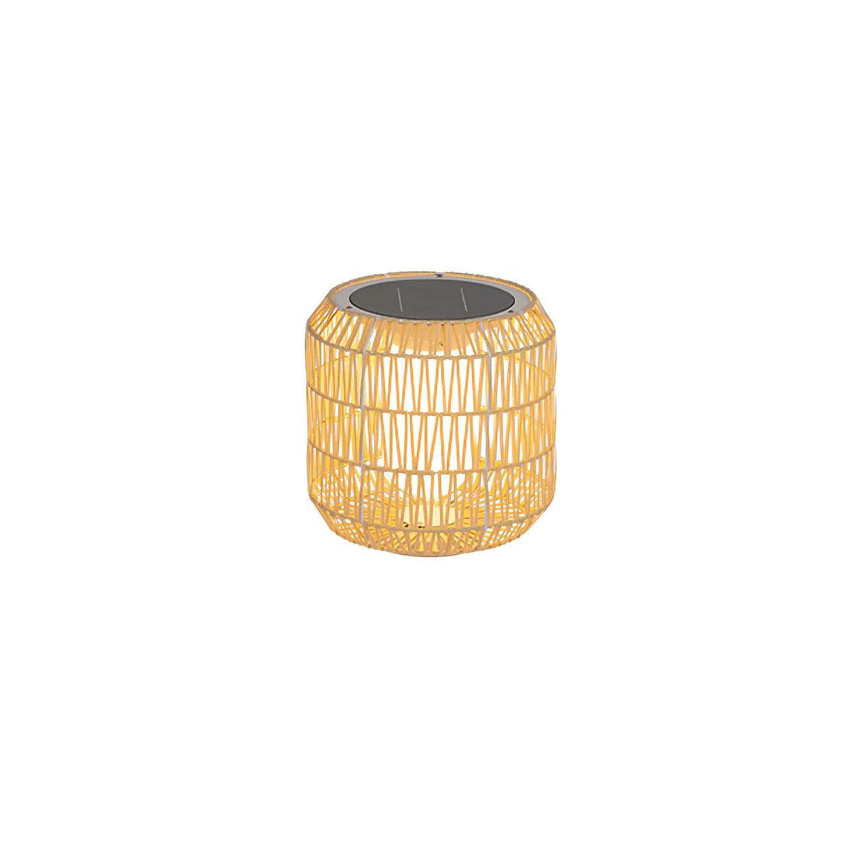 Ravalella lámpara de mesa exterior de ratán
