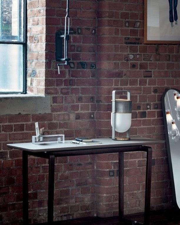 Kiorven lámpara de mesa artística de vidrio