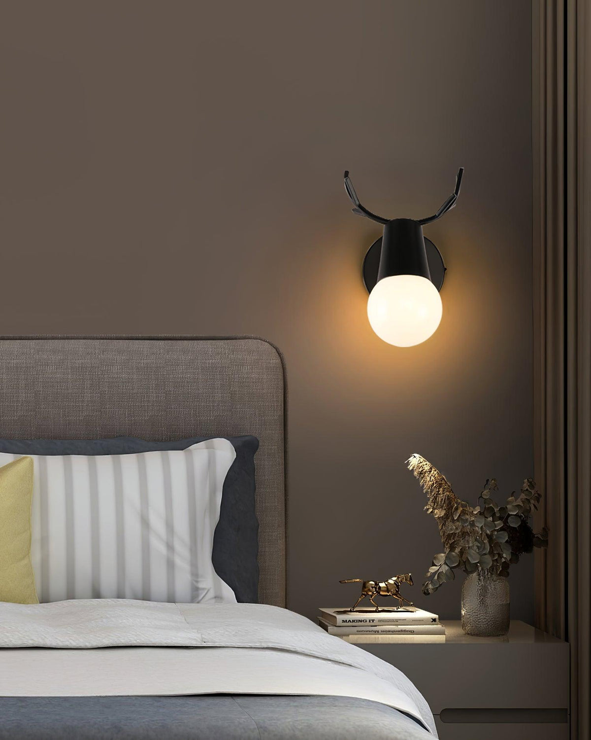 Liveny aplique de pared divertido y caprichoso