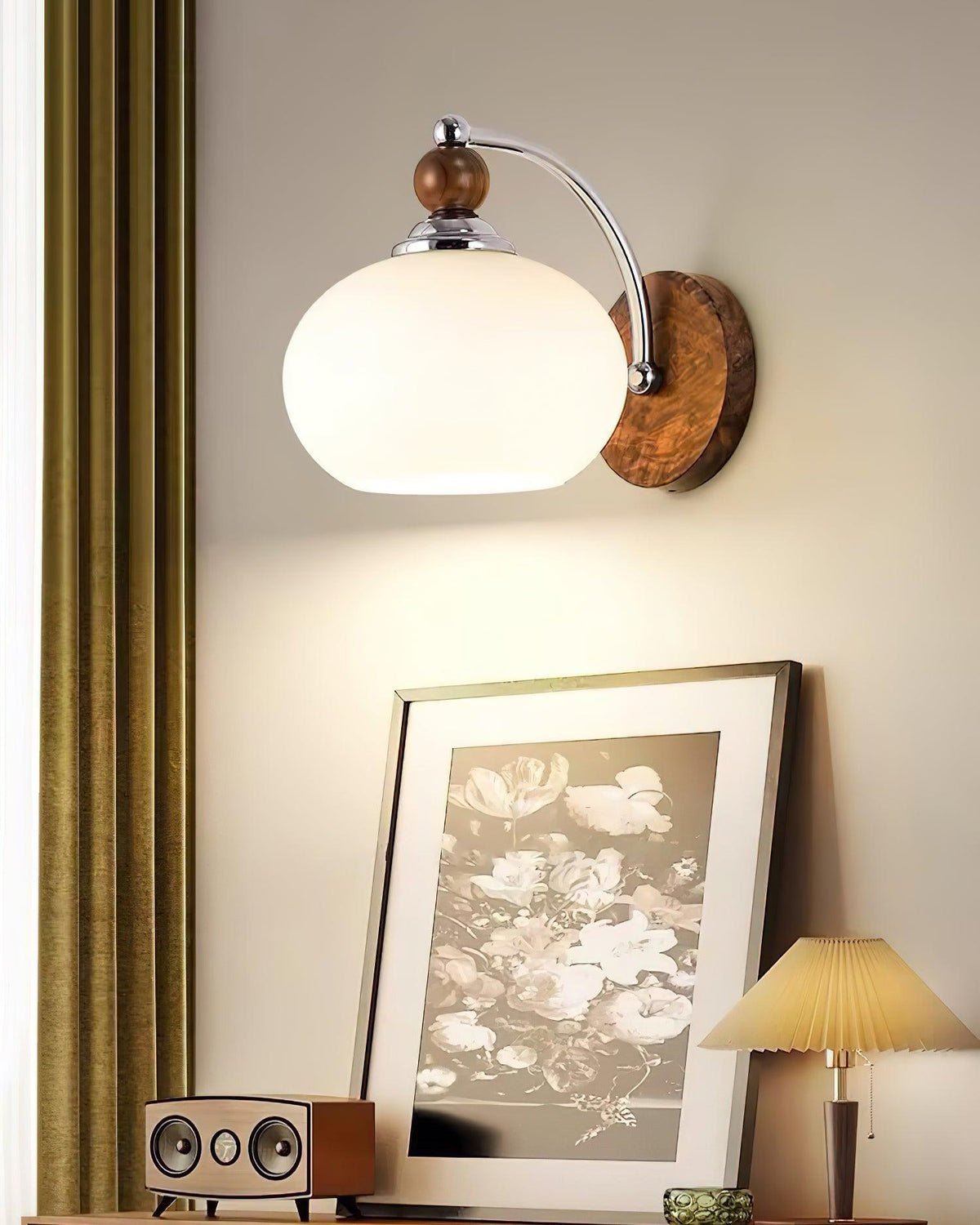 Vicare aplique de pared de vidrio nórdico premium