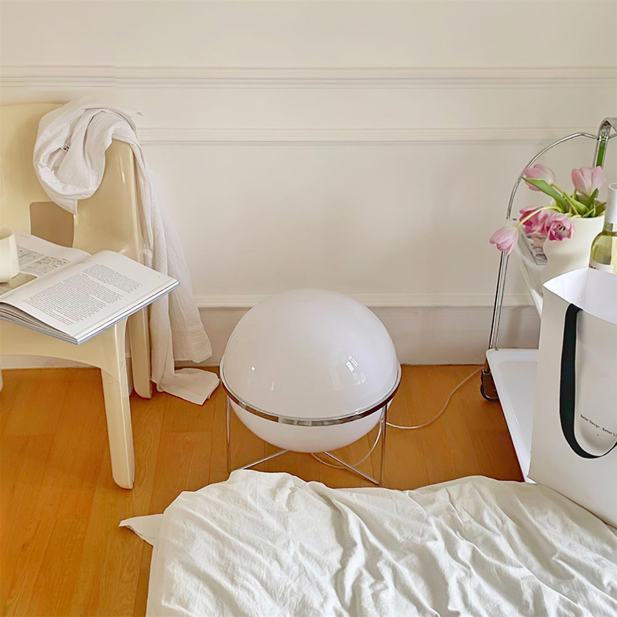 Cori lámpara de mesa minimalista