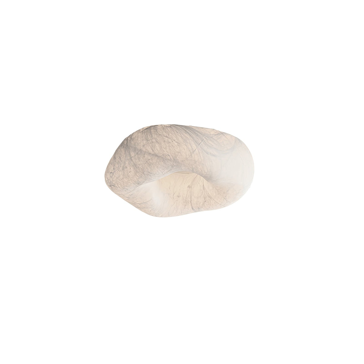 Calerelle lámpara de techo forma nube seda elegante
