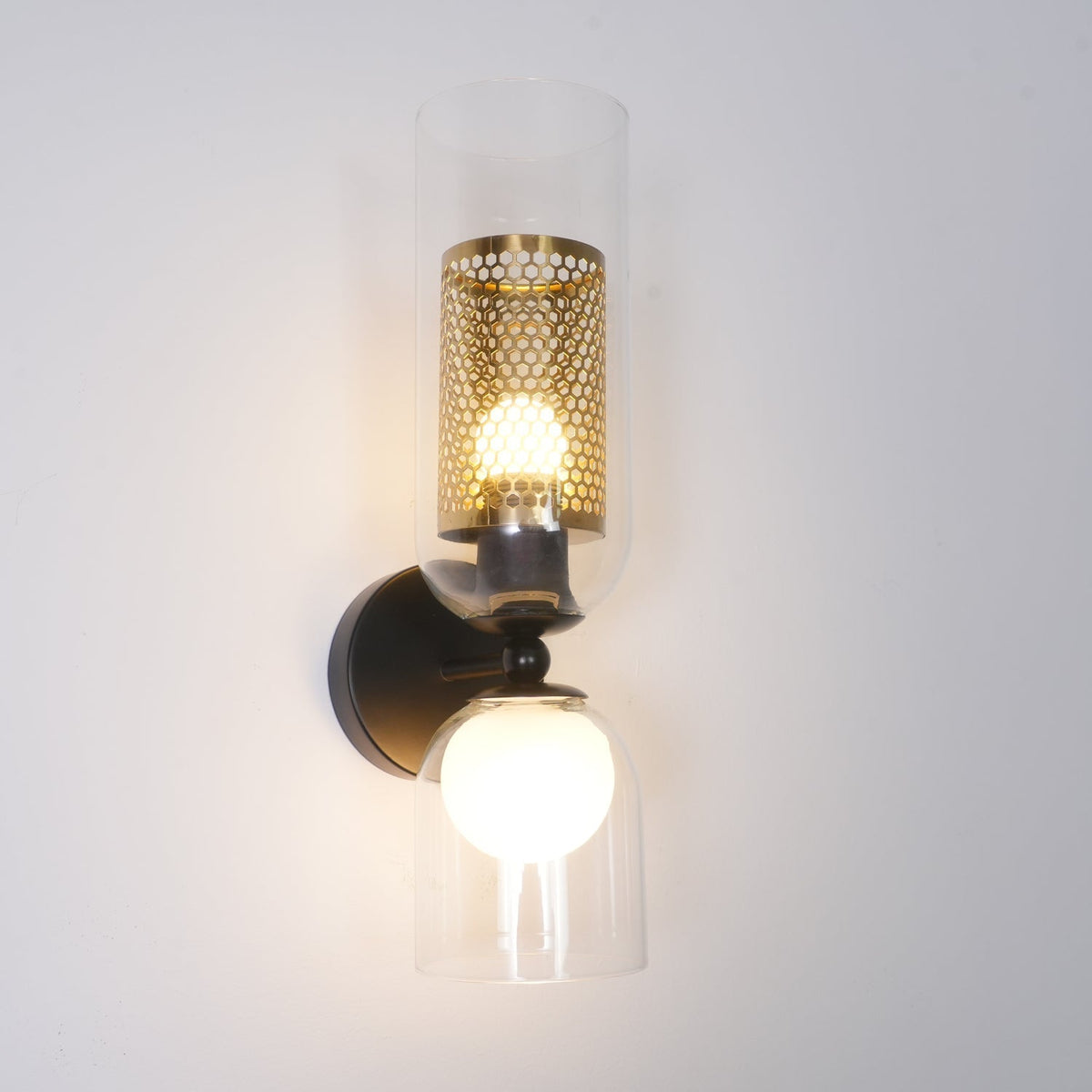 Alvynan aplique de pared Premium nórdico de vidrio artístico