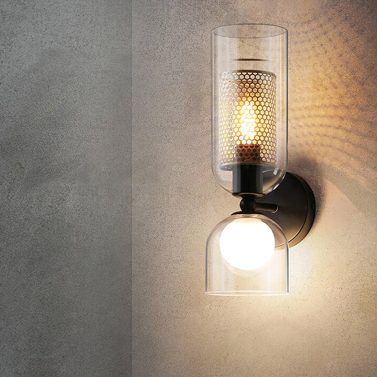Alvynan aplique de pared Premium nórdico de vidrio artístico