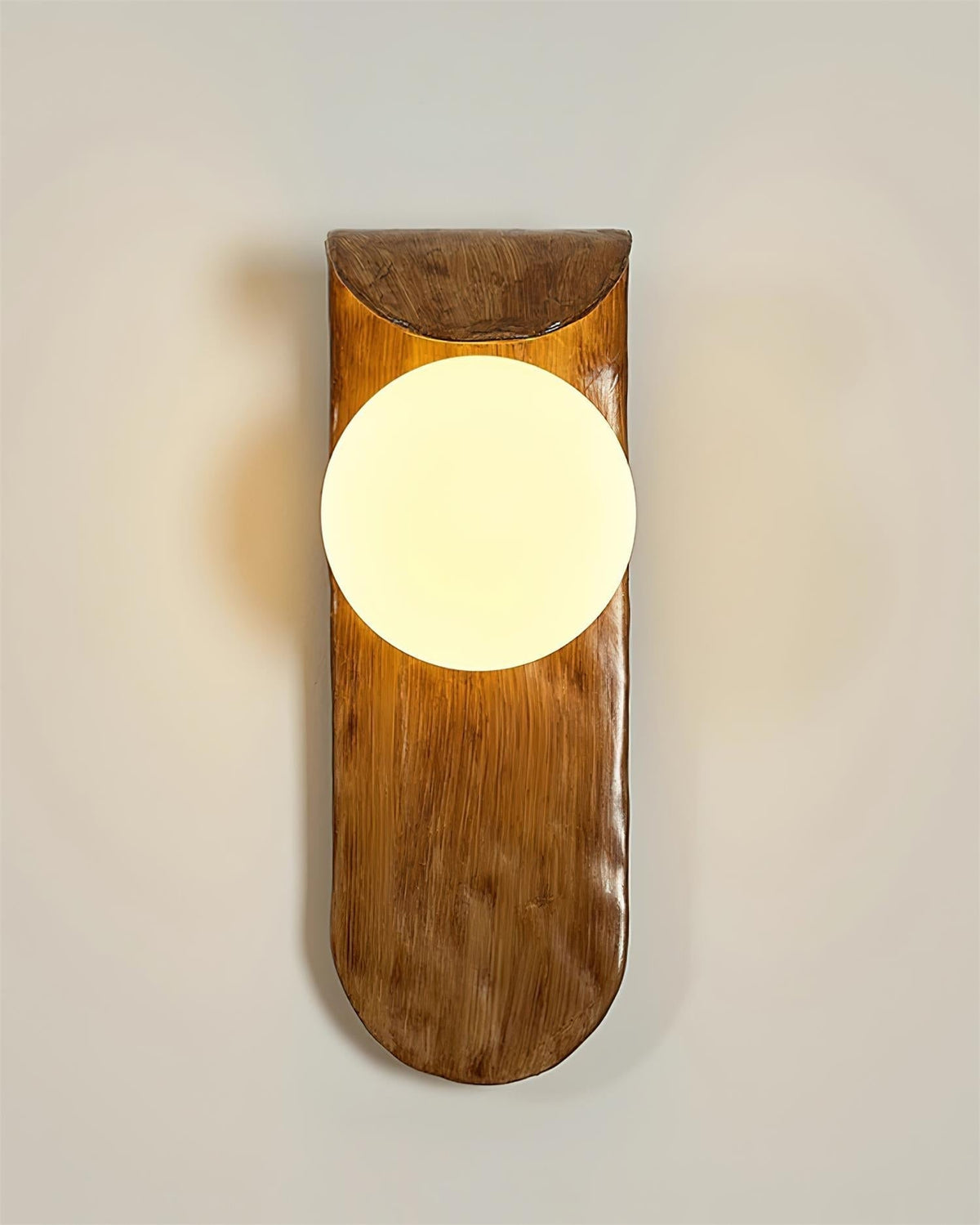 Gavino aplique de pared de madera