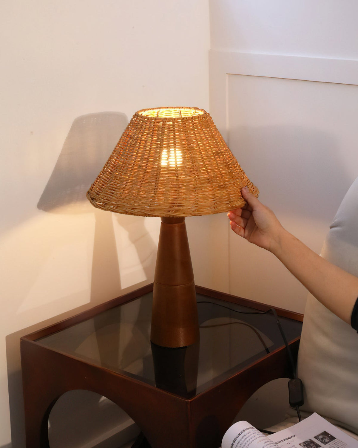 Orelanelle lámpara de mesa