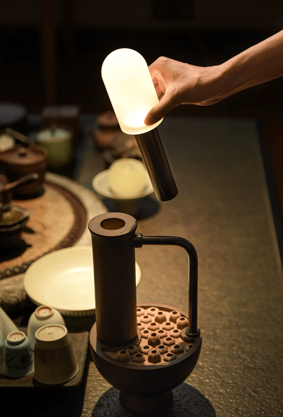 Zen lámpara de mesa