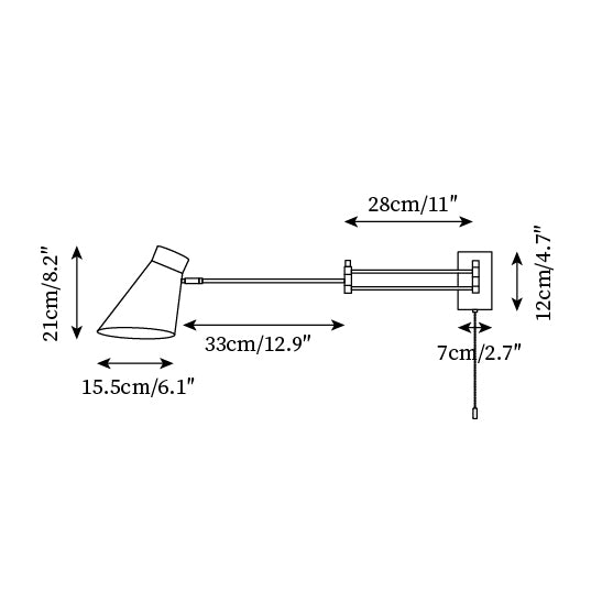 Avenisine aplique de pared
