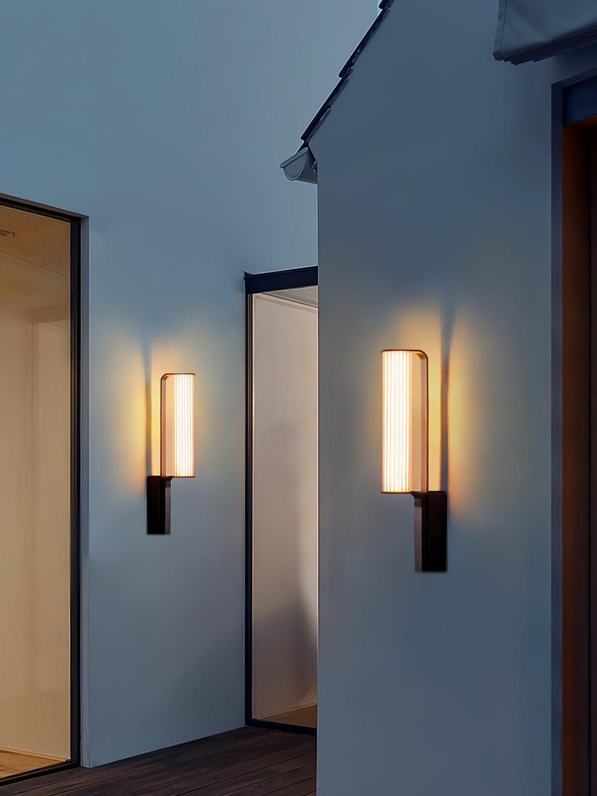 Utalionis aplique de pared LED Arc exterior único