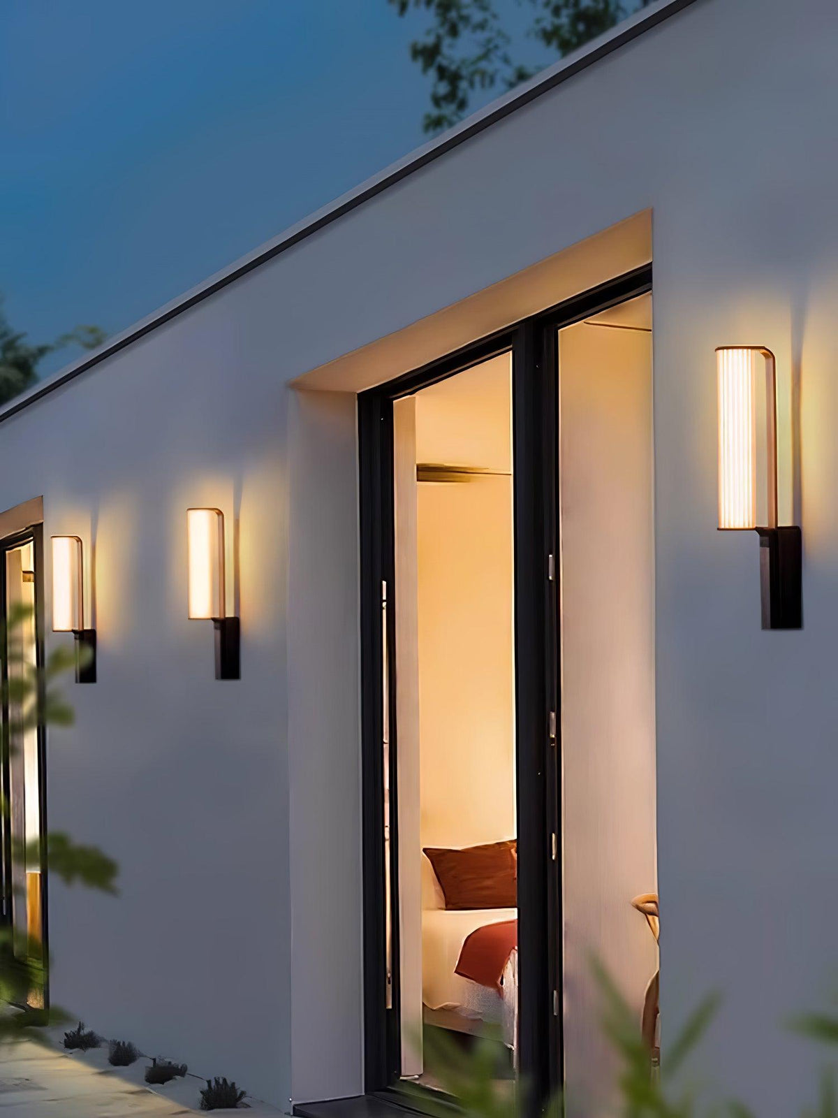 Utalionis aplique de pared LED Arc exterior único