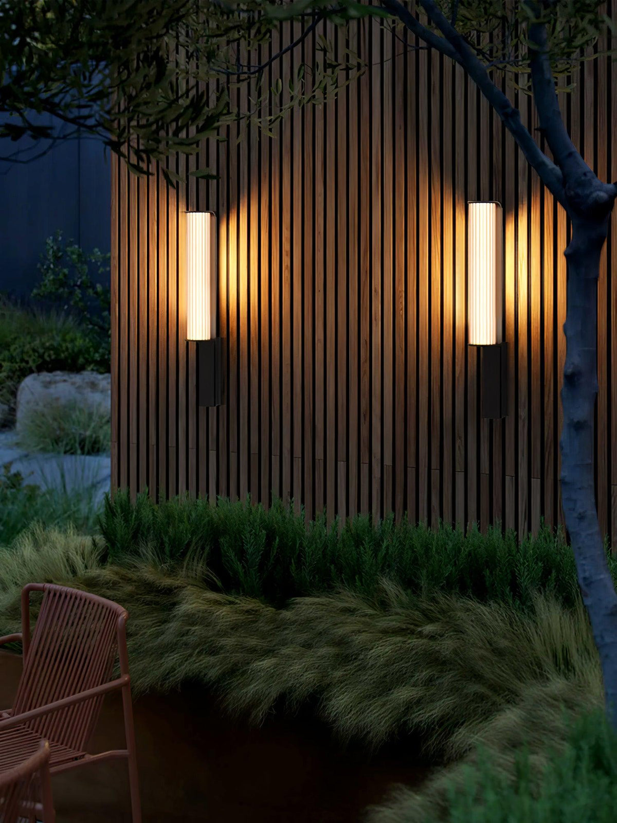 Utalionis aplique de pared LED Arc exterior único