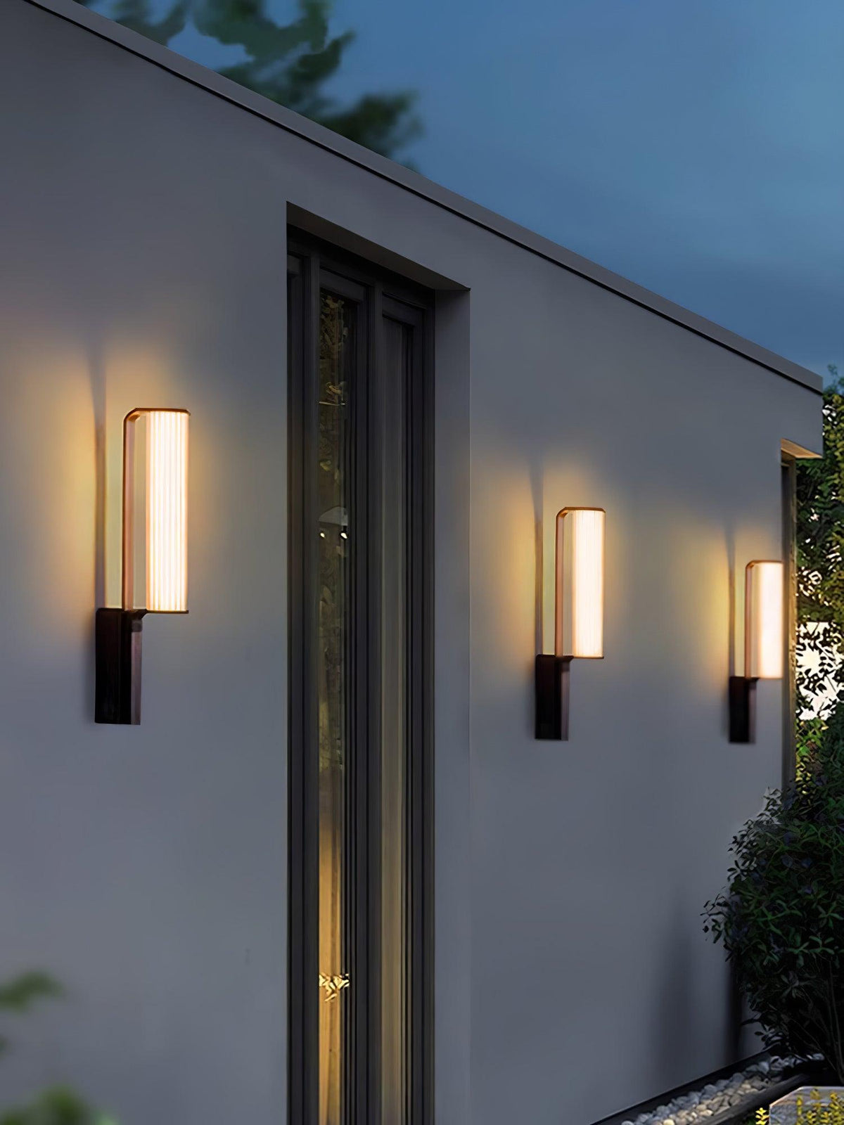 Utalionis aplique de pared LED Arc exterior único