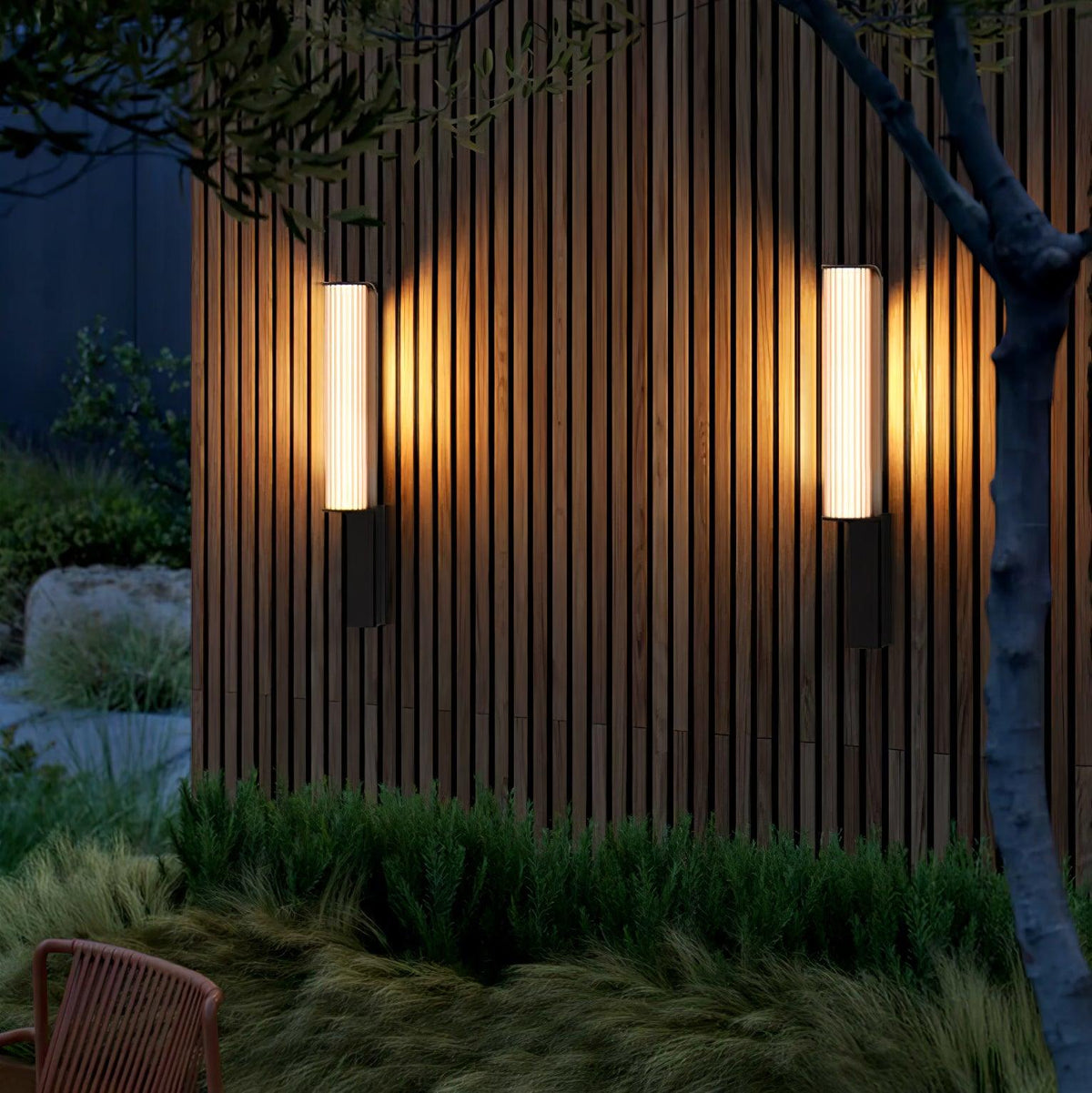 Utalionis aplique de pared LED Arc exterior único